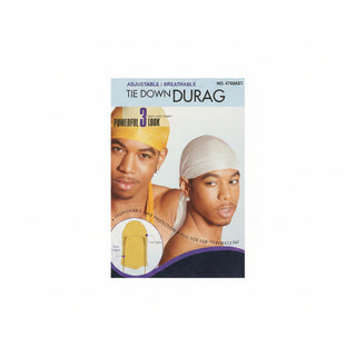 magic collection tie down durag 4769 breathable hair durag for wave training hair protection and frizz control styling cap
