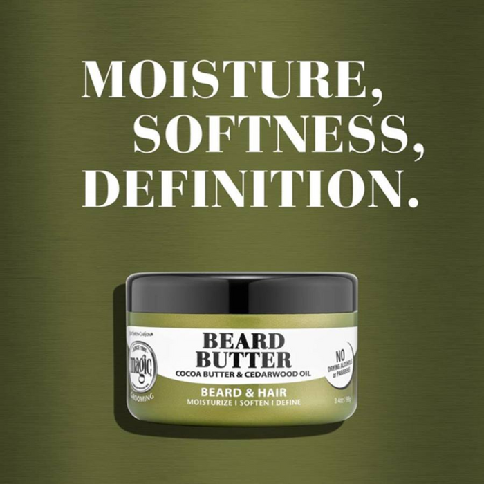 Magic Grooming Beard Butter 3.4oz | Moisturize & Define Beard Care