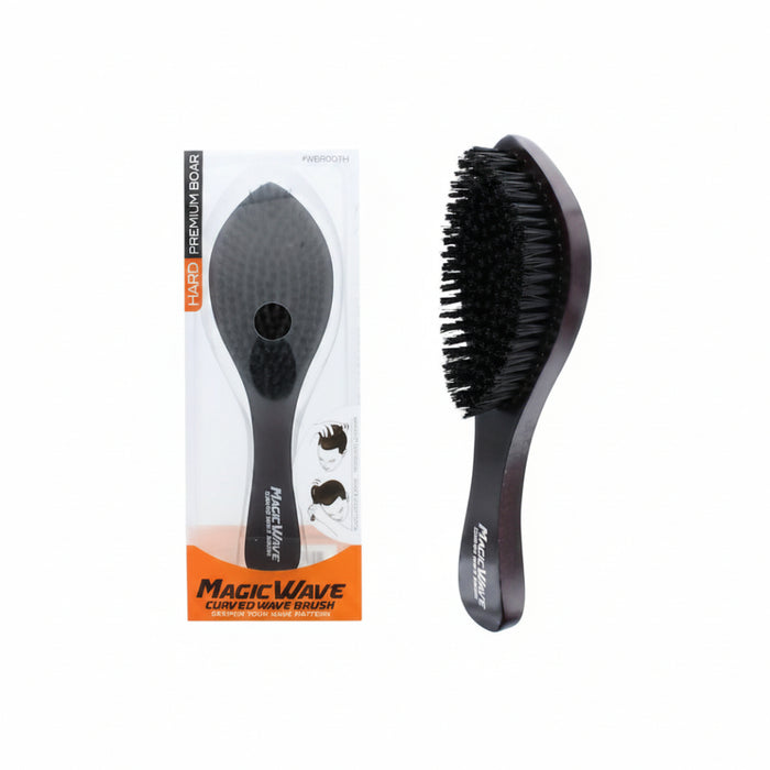 Magic Wave Curved Wave Brush WBR001H | Smooth 360 Wave Styling Brush