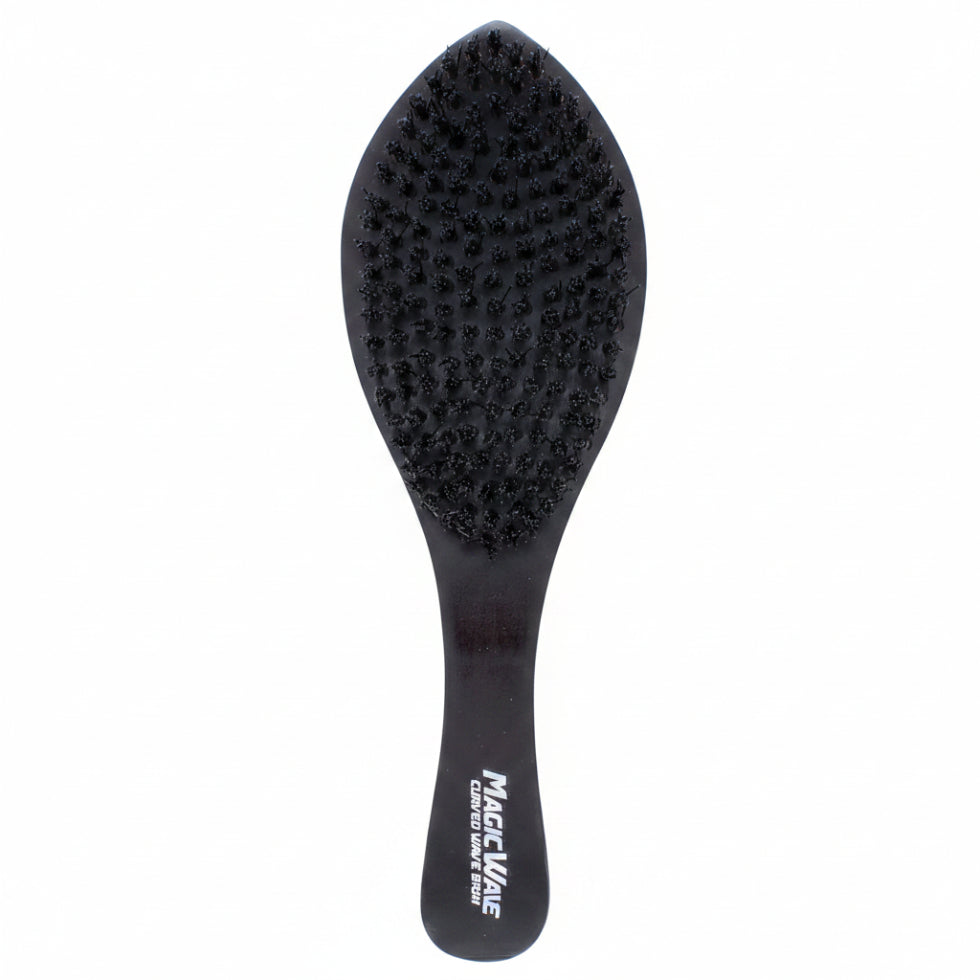 magic wave curved wave brush wbr001h for smooth defined 360 wave styling and daily hair grooming