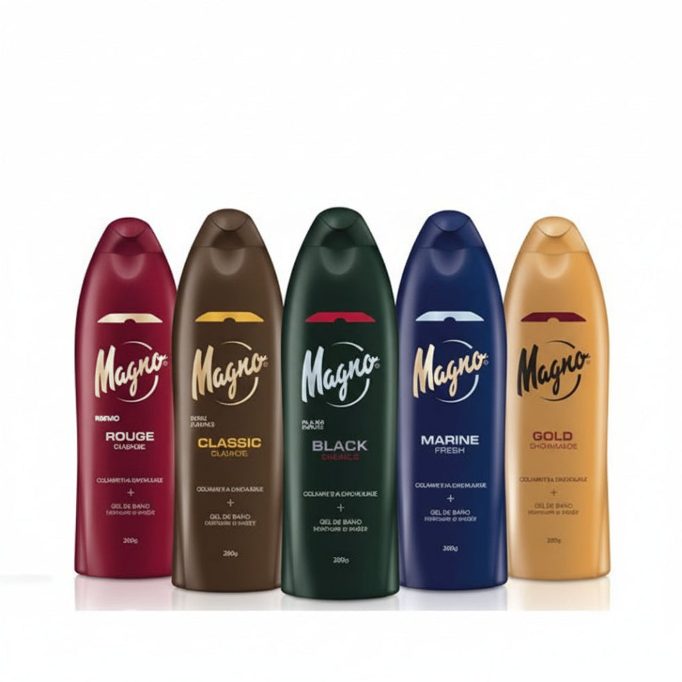 Magno Shower Gel 550ml luxurious hydrating body wash for soft fresh and smooth skin