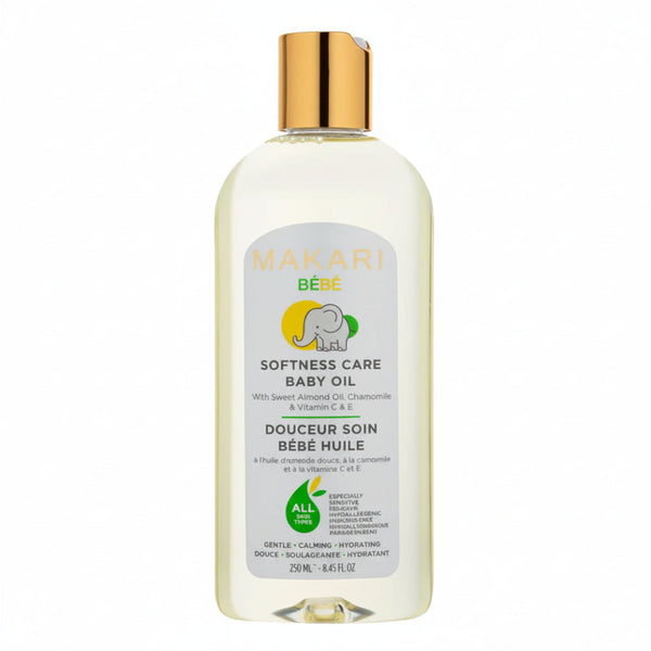 Makari Bebe Baby Oil 250ml | Gentle Moisturizing Soft Skin Care