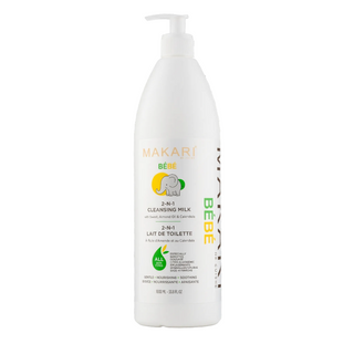 Makari Bebe Cleansing Milk 1000ml  Gentle Baby Hydration Cleanser