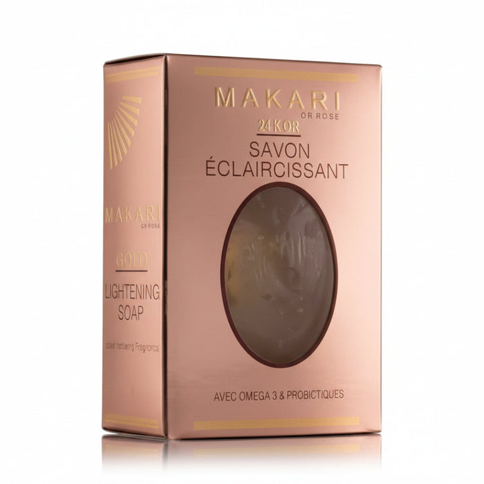 Makari exfoliating antiseptic soap 150g brightening cleansing smooth radiant skin bar soap