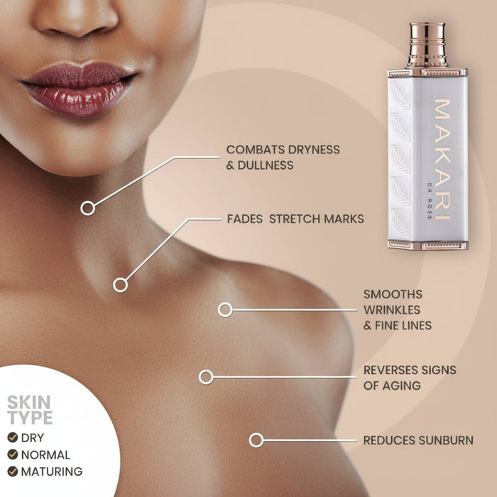 Makari Lightening Body Lotion 140ml | Brighten Even Skin Tone Care