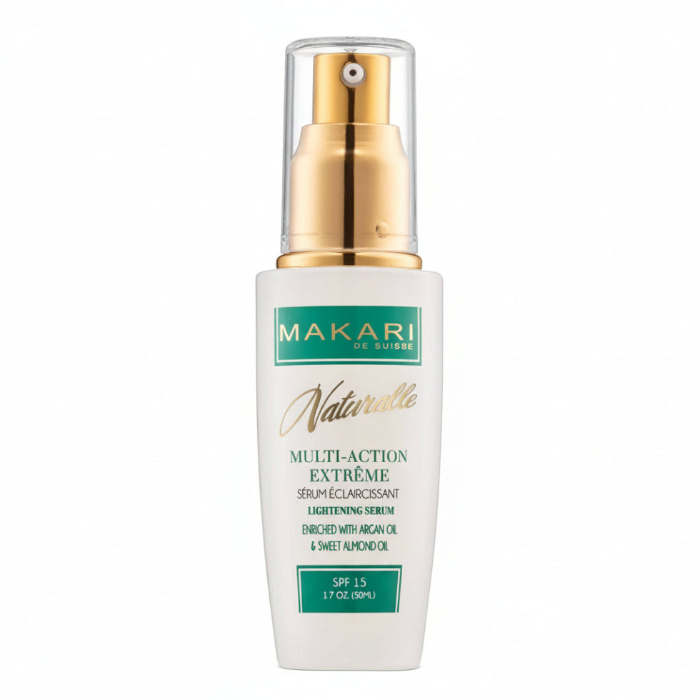 Makari multi action extreme lightening serum 50ml brightening even skin tone face serum glow