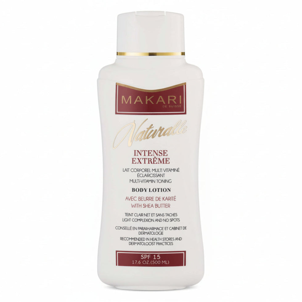 Makari multivitamin toning body lotion 500ml brightening hydrating even skin tone smooth skin