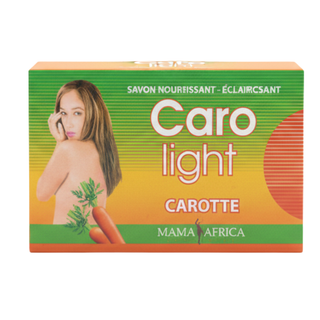 Mama Africa Caro Light Carrot Oil Soap 200g bar for smooth nourished hydrated glowing skin