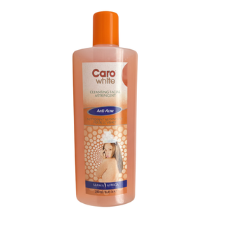 Mama African Care White Anti-Acne Lotion 250ml bottle for clear bright smooth skin and blemish care