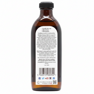 Mamado 100% pure West Indian castor oil 150ml hair growth and skin care oil for scalp nourishment stronger hair and deep moisturization