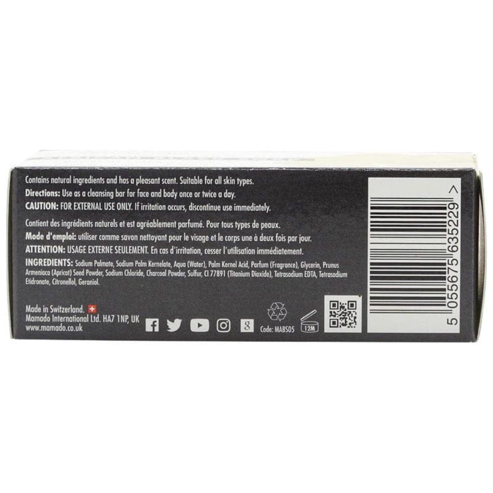 Mamado african black soap with sulphur 200g acne control deep cleansing soap for clear and healthy skin