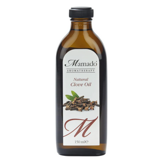 Mamado natural clove oil 150ml pain relief skin care and aromatherapy oil for muscle comfort relaxation and wellness support