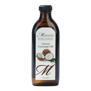 Mamado natural coconut oil 150ml hydrating and nourishing skin and hair oil for moisture protection softness and healthy shine