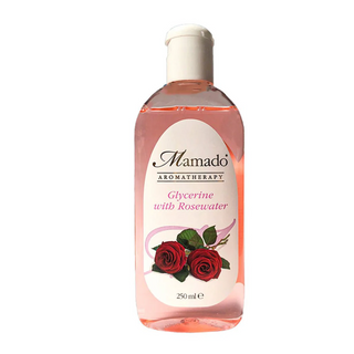 Mamado glycerine with rosewater 250ml hydrate tone and refresh skin for soft smooth and glowing natural complexion care