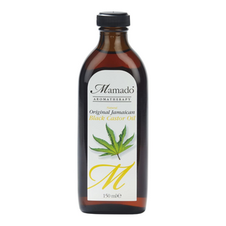 Mamado natural jamaican black castor oil 150ml strengthen and nourish hair and skin for growth thickness and healthy shine care