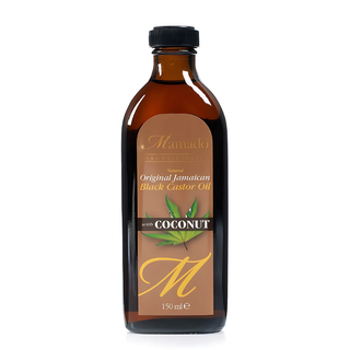 Mamado Jamaican black castor oil with coconut 150ml for hair growth and moisture care