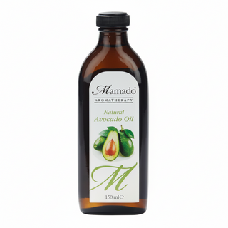 Mamado natural avocado oil 150ml deep moisture skin nourishing oil for dry skin scalp and soft healthy hair