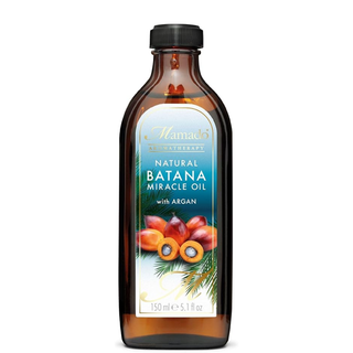 Mamado natural batana miracle oil with argan 150ml nourishing hair and body oil for repair shine frizz control and soft skin