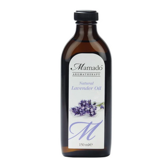 Mamado natural lavender oil 150ml calming skin care and aromatherapy oil for hair skin massage and daily moisture care