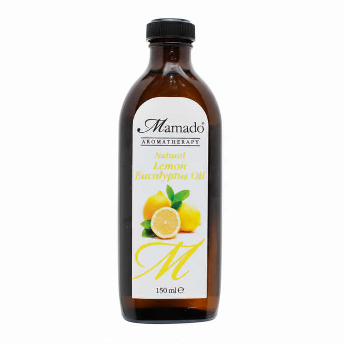 Mamado natural lemon eucalyptus oil 150ml muscle relief and insect repellent aromatherapy essential oil for body massage and wellness care