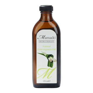 Mamado natural lemongrass oil 150ml pure natural oil for skin hair and aromatherapy refreshing cleansing and wellness care oil