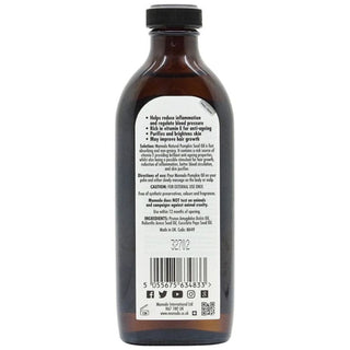 Mamado natural pumpkin seed oil 150ml nourishing oil for skin hair and scalp care for moisture softness and healthy shine