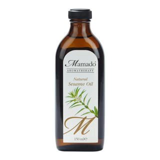 Mamado natural sesame oil 150ml nourishing oil for hair skin and body care for moisture softness and healthy glow