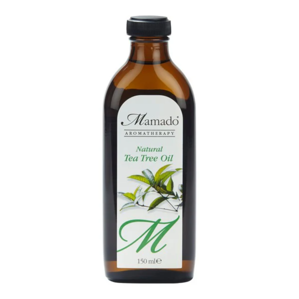 Mamado natural tea tree oil 150ml purify and nourish skin and hair naturally for scalp cleansing and clear healthy skin