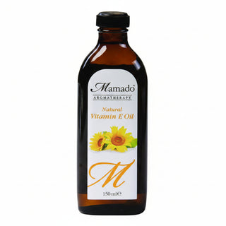 Mamado natural vitamin e oil 150ml hydrating and nourishing skin and hair oil for moisture softness and healthy glow