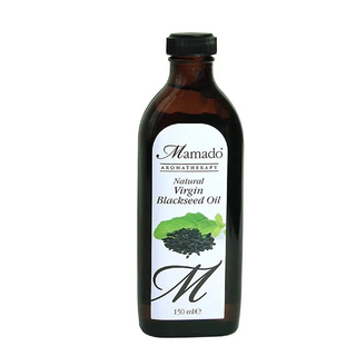 Mamado natural virgin blackseed oil 150ml hair muscle and skin care oil for nourishment relaxation and deep hydration wellness support