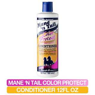 mane n tail color protect conditioner 355ml uv defense hydrate detangle color treated hair