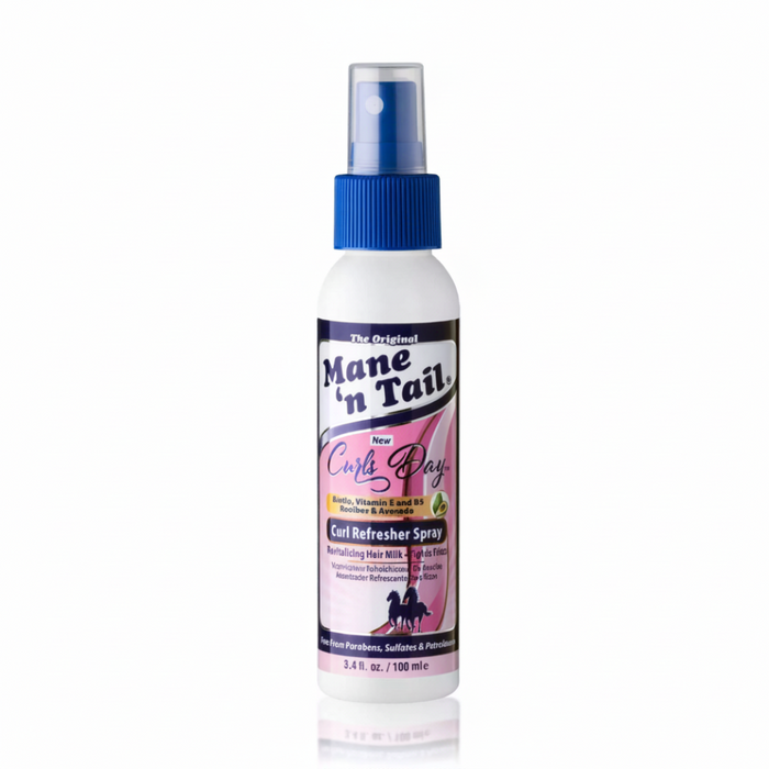mane n tail curls day curl refresher spray 100ml hydrate detangle revive curls frizz control spray
