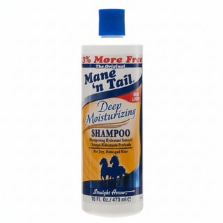 mane n tail deep moisturizing shampoo 16oz hydrate repair dry damaged hair soften shine

