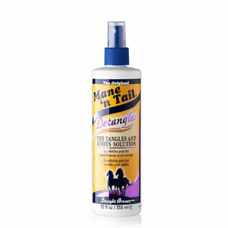 mane n tail detangler spray 355ml remove tangles knots smooth soft manageable hair care
