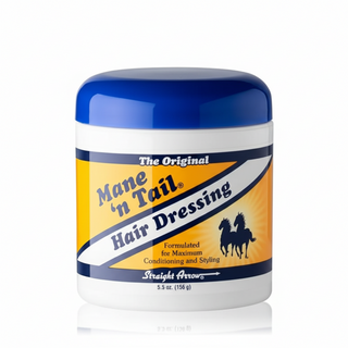 mane n tail hair dressing jar 5.5oz moisturize condition strengthen hair shine frizz control
