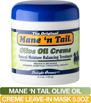 mane n tail olive oil creme 156g moisture balancing hair treatment frizz control shine repair care
