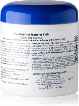 mane n tail olive oil creme 156g moisture balancing hair treatment frizz control shine repair care
