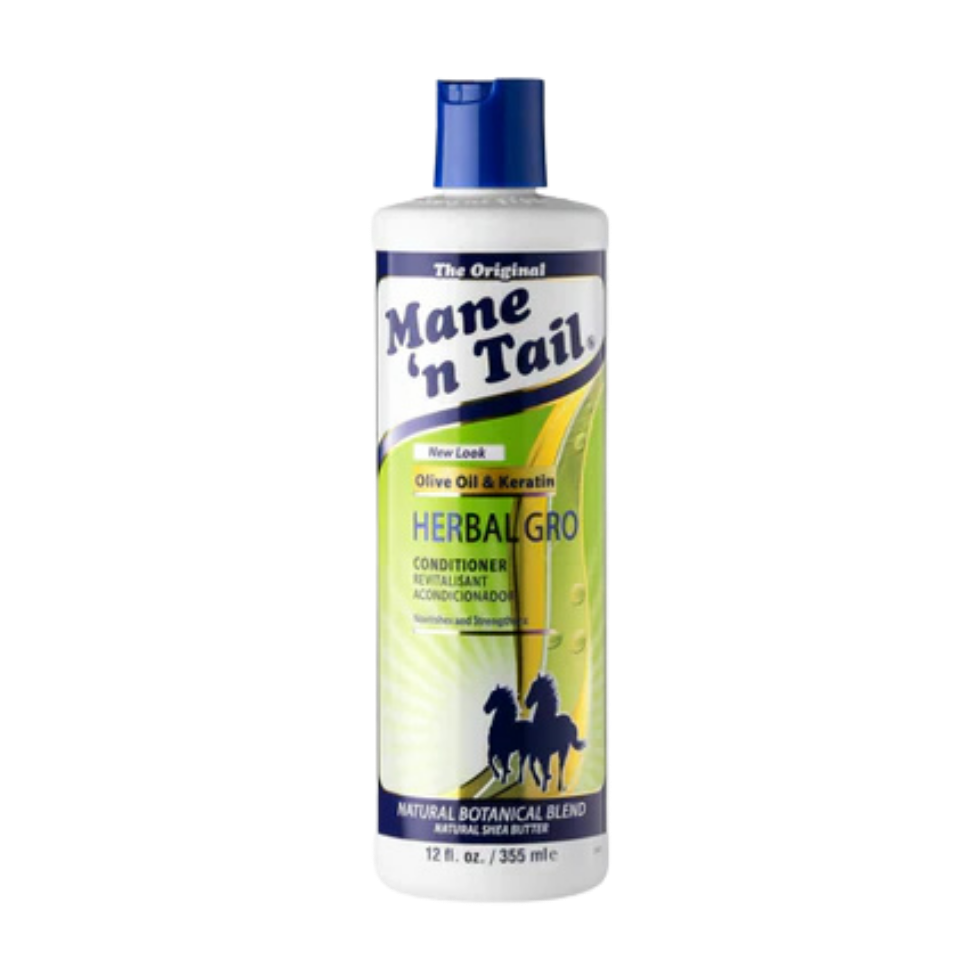 mane n tail olive oil and keratin conditioner for strengthening smoothing frizz control soft shiny hair