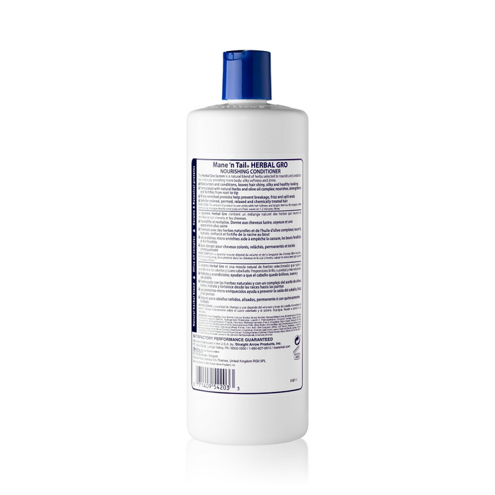 Mane N Tail Olive Oil & Keratin Herbal Gro Conditioner | Strengthen & Smooth Hair