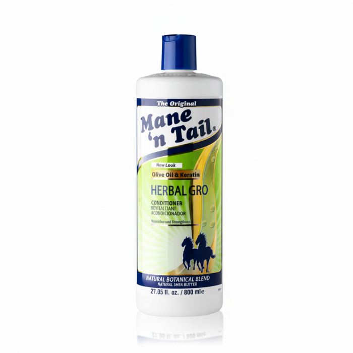 Mane N Tail Olive Oil & Keratin Herbal Gro Conditioner | Strengthen & Smooth Hair