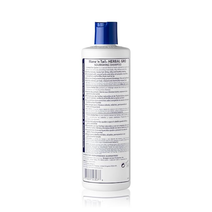 Mane N Tail Olive Oil & Keratin Herbal Gro Shampoo | Strengthen & Nourish Hair