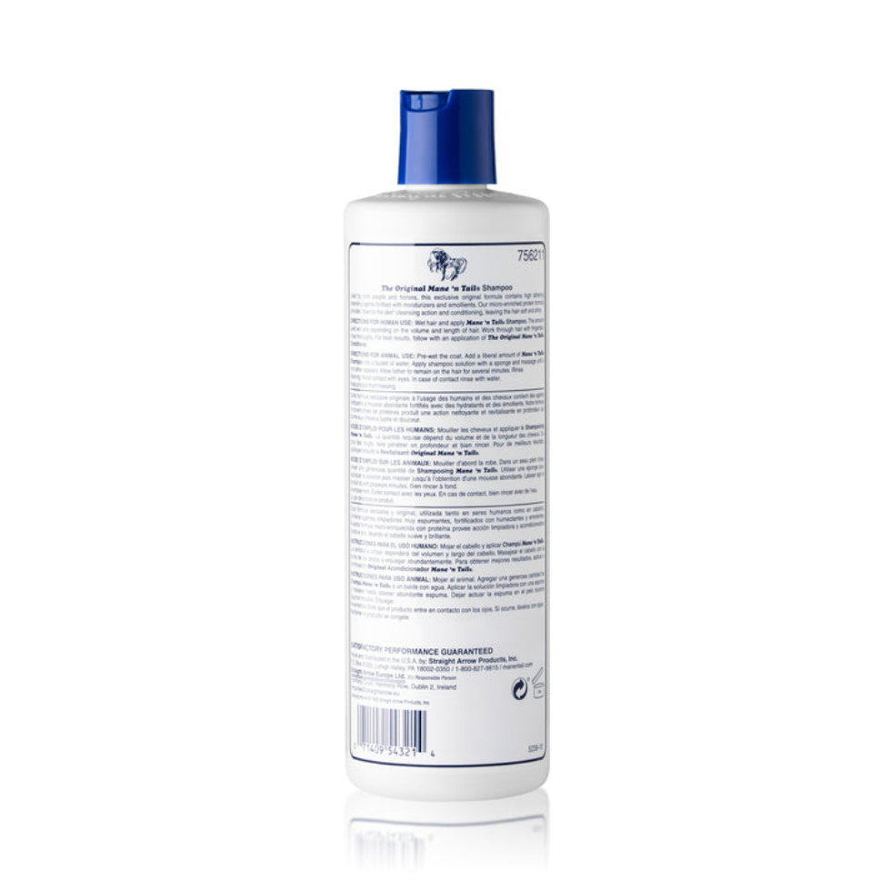 mane n tail shampoo body wash cleanse strengthen moisturize hair skin shine manageability
