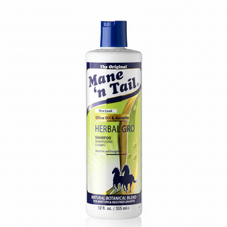 Mane N Tail Olive Oil & Keratin Herbal Gro Shampoo | Strengthen, Nourish & Shine Hair