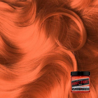 Manic Panic electric tiger lily semi permanent vibrant orange hair color cream fashion dye bold fiery orange shade