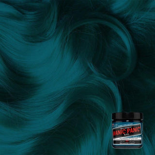 Manic Panic enchanted forest semi permanent deep green hair color cream vibrant fashion dye bold forest green shade