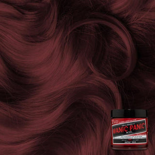 Manic Panic infra red semi permanent vibrant red hair color cream fashion dye bold intense red shade