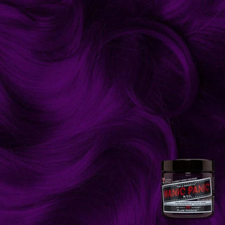 Manic Panic plum passion semi permanent rich plum purple hair color cream fashion dye bold berry purple shade