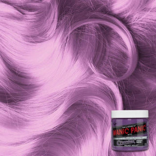 Manic Panic velvet violet semi permanent purple hair color cream vibrant fashion dye bold violet shade