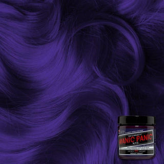 Manic Panic violet night semi permanent deep dark violet hair color cream fashion dye bold purple shade