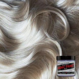 Manic Panic virgin snow semi permanent hair toner icy blonde brass removal cream conditioning hair color treatment